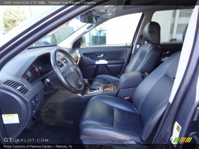 Titanium Gray Metallic / Graphite 2005 Volvo XC90 2.5T AWD