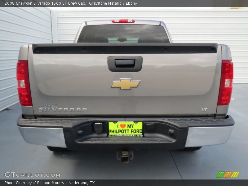 Graystone Metallic / Ebony 2008 Chevrolet Silverado 1500 LT Crew Cab