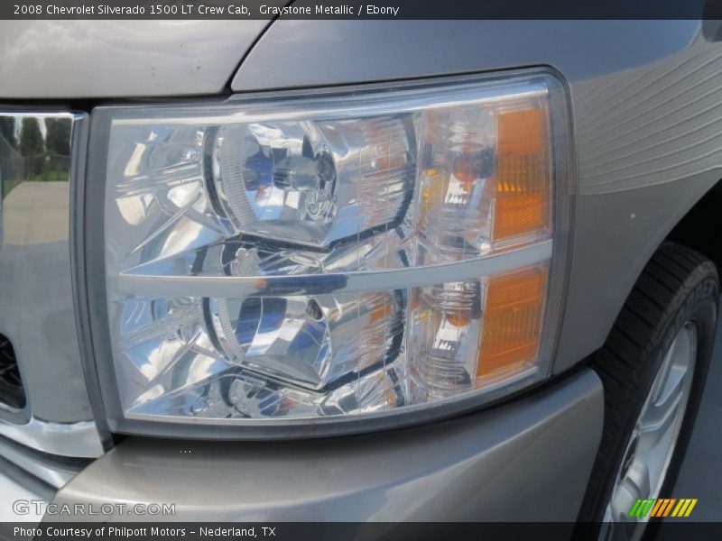 Graystone Metallic / Ebony 2008 Chevrolet Silverado 1500 LT Crew Cab