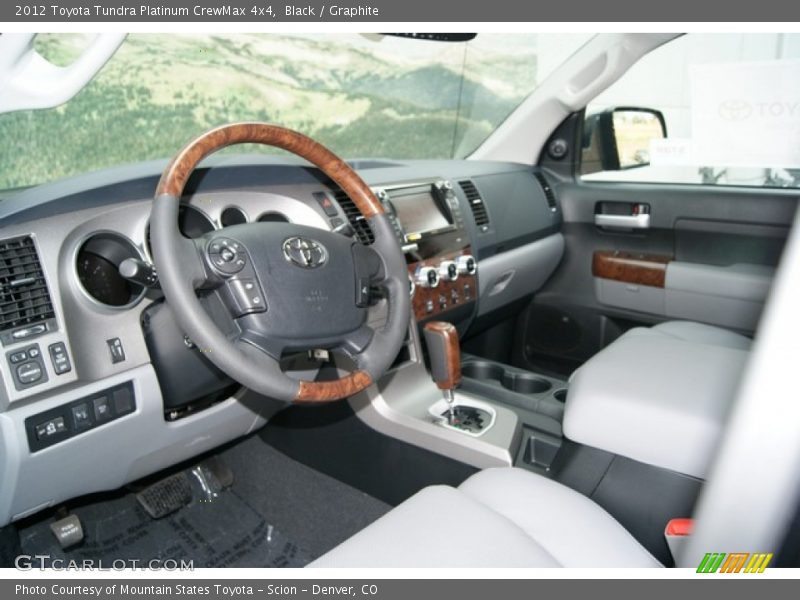 Black / Graphite 2012 Toyota Tundra Platinum CrewMax 4x4