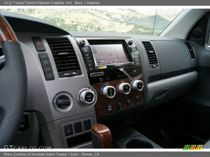 Black / Graphite 2012 Toyota Tundra Platinum CrewMax 4x4