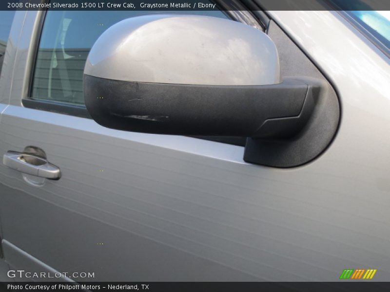 Graystone Metallic / Ebony 2008 Chevrolet Silverado 1500 LT Crew Cab