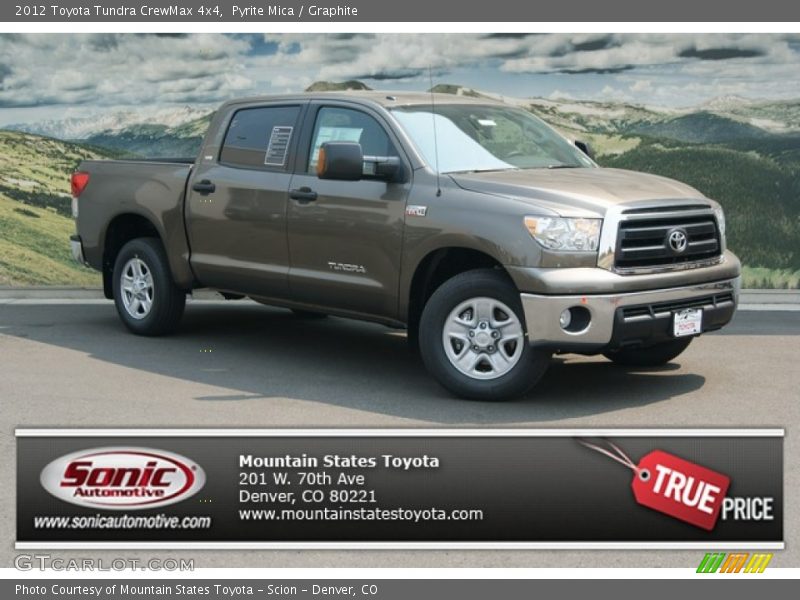 Pyrite Mica / Graphite 2012 Toyota Tundra CrewMax 4x4