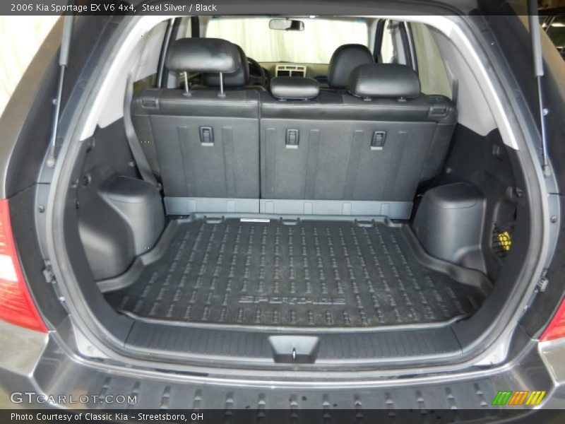 Steel Silver / Black 2006 Kia Sportage EX V6 4x4