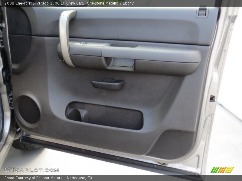 Graystone Metallic / Ebony 2008 Chevrolet Silverado 1500 LT Crew Cab