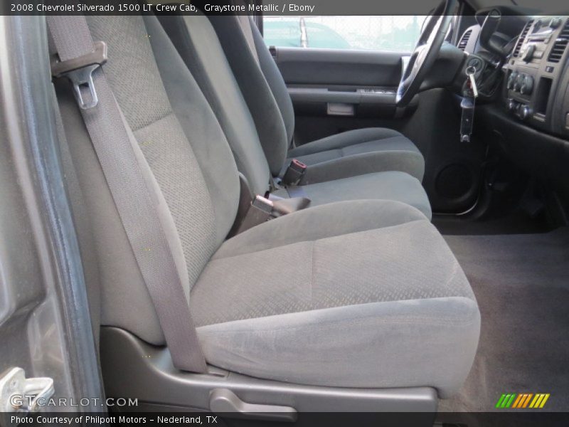 Graystone Metallic / Ebony 2008 Chevrolet Silverado 1500 LT Crew Cab