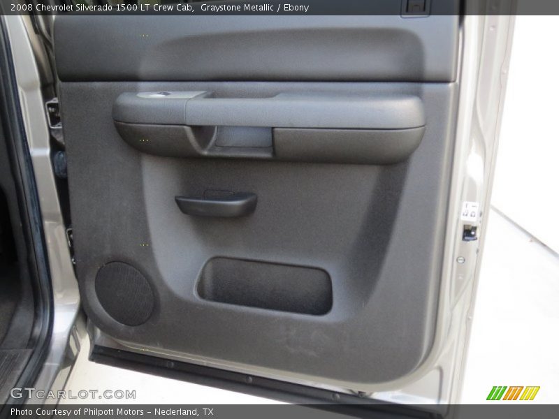 Graystone Metallic / Ebony 2008 Chevrolet Silverado 1500 LT Crew Cab