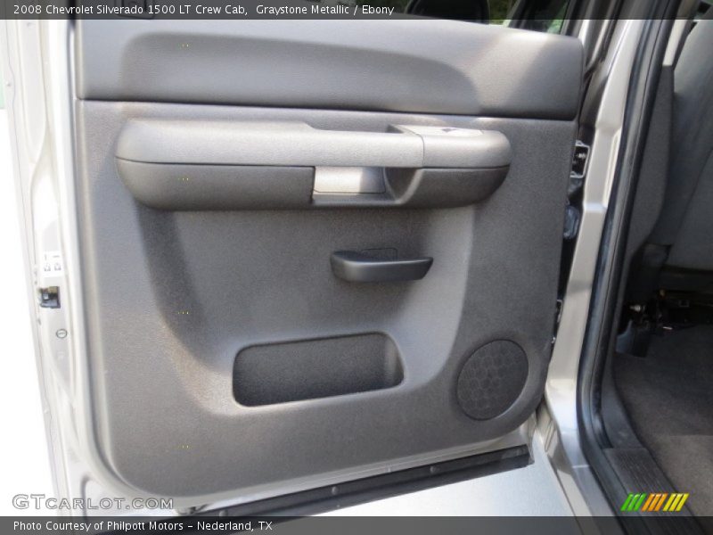 Graystone Metallic / Ebony 2008 Chevrolet Silverado 1500 LT Crew Cab