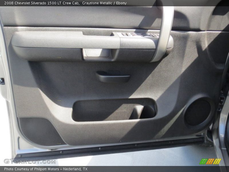 Graystone Metallic / Ebony 2008 Chevrolet Silverado 1500 LT Crew Cab