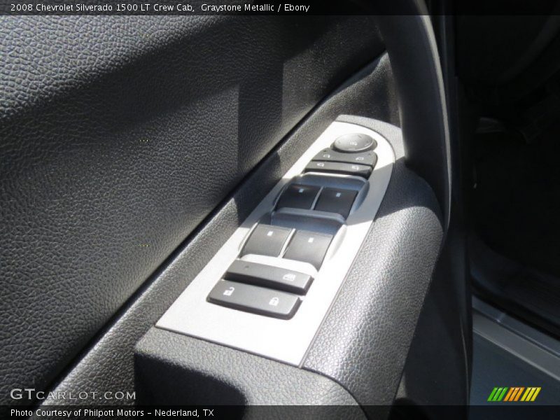 Graystone Metallic / Ebony 2008 Chevrolet Silverado 1500 LT Crew Cab