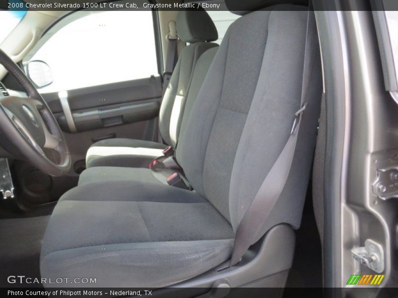 Graystone Metallic / Ebony 2008 Chevrolet Silverado 1500 LT Crew Cab