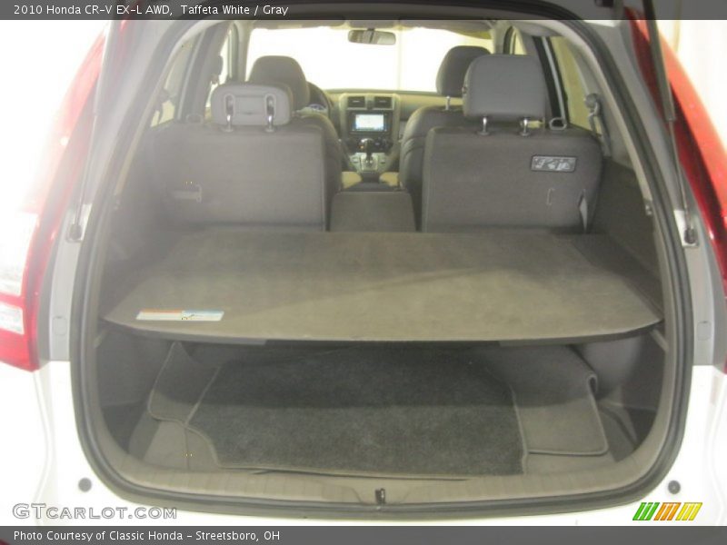 Taffeta White / Gray 2010 Honda CR-V EX-L AWD