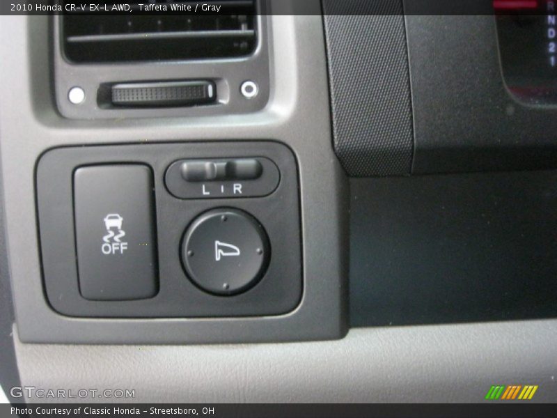 Taffeta White / Gray 2010 Honda CR-V EX-L AWD