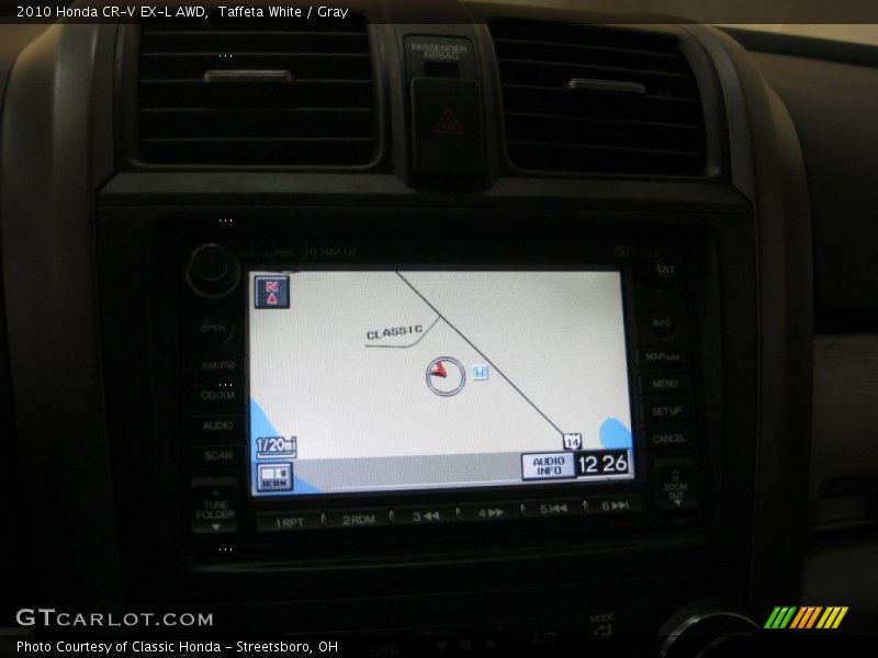 Taffeta White / Gray 2010 Honda CR-V EX-L AWD