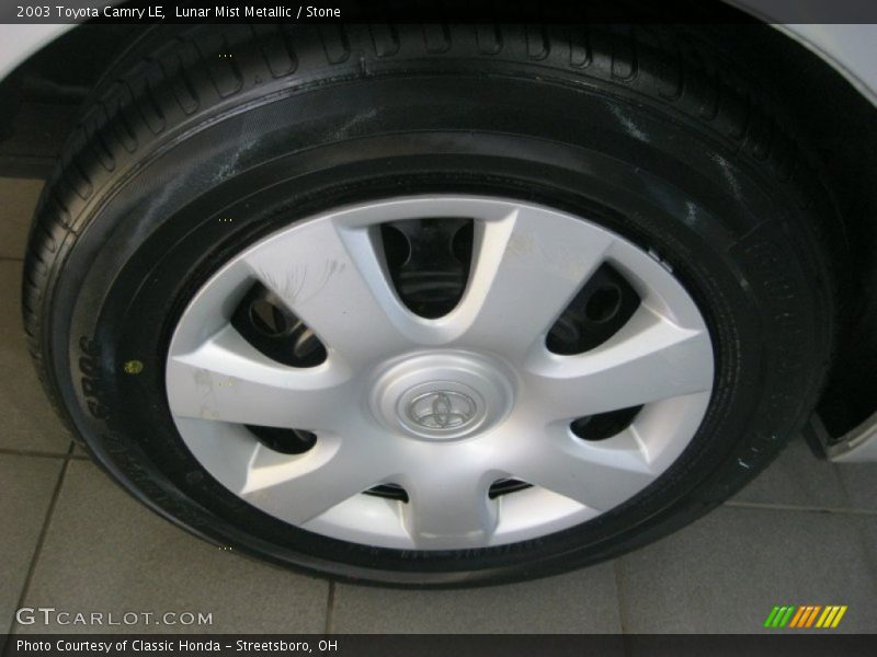 Lunar Mist Metallic / Stone 2003 Toyota Camry LE