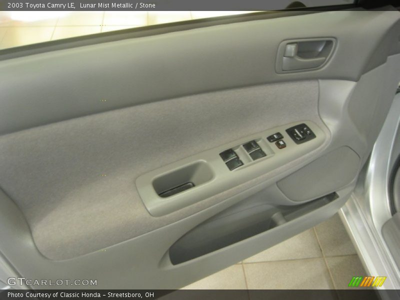 Lunar Mist Metallic / Stone 2003 Toyota Camry LE