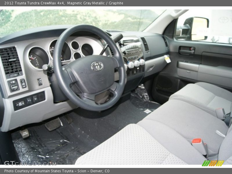 Magnetic Gray Metallic / Graphite 2012 Toyota Tundra CrewMax 4x4