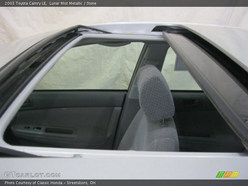 Lunar Mist Metallic / Stone 2003 Toyota Camry LE