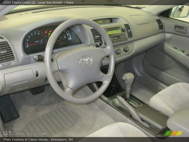 Lunar Mist Metallic / Stone 2003 Toyota Camry LE