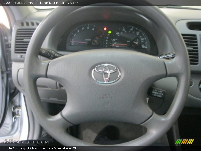 Lunar Mist Metallic / Stone 2003 Toyota Camry LE