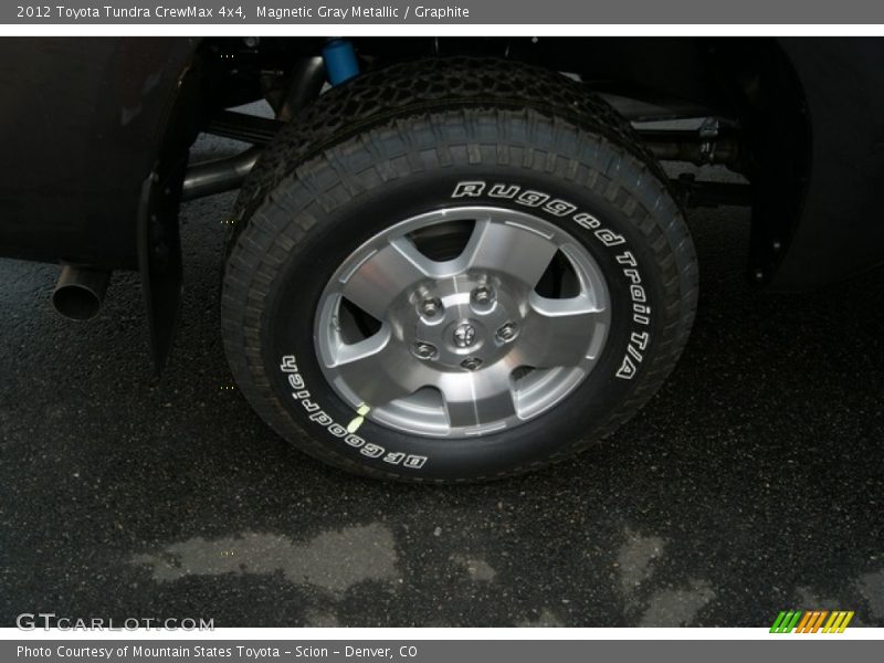 Magnetic Gray Metallic / Graphite 2012 Toyota Tundra CrewMax 4x4