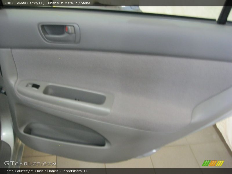Lunar Mist Metallic / Stone 2003 Toyota Camry LE