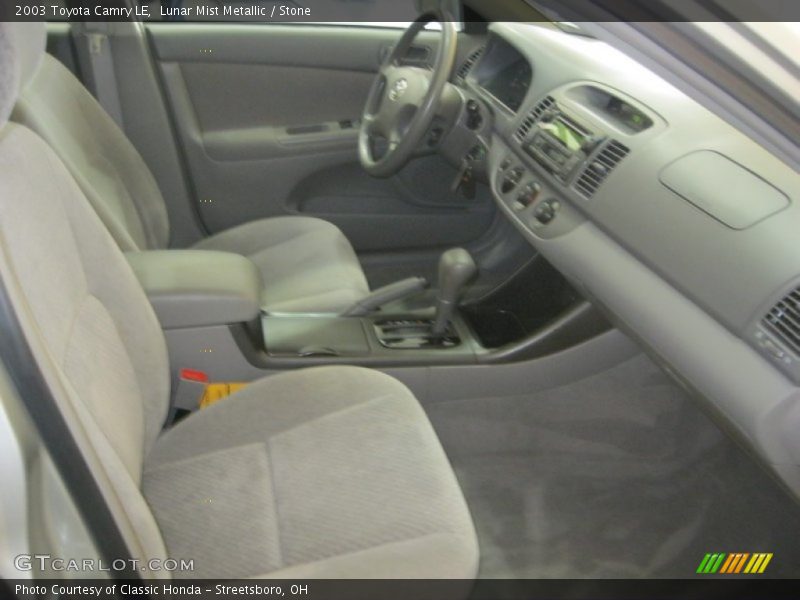 Lunar Mist Metallic / Stone 2003 Toyota Camry LE