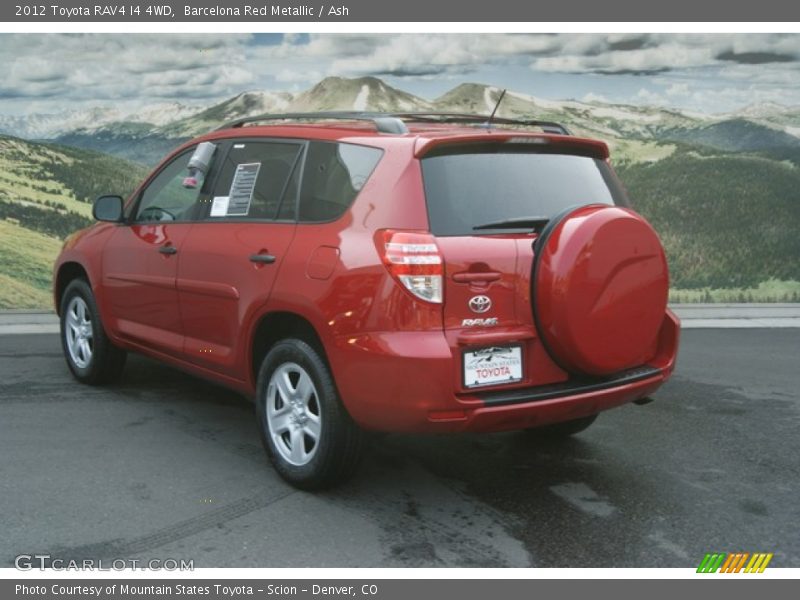 Barcelona Red Metallic / Ash 2012 Toyota RAV4 I4 4WD