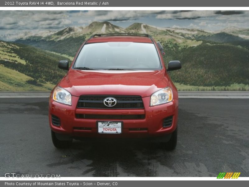 Barcelona Red Metallic / Ash 2012 Toyota RAV4 I4 4WD