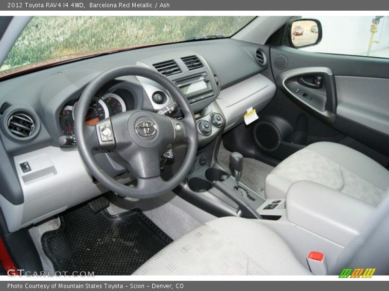 Barcelona Red Metallic / Ash 2012 Toyota RAV4 I4 4WD