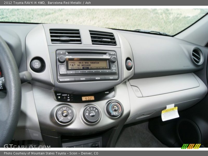 Barcelona Red Metallic / Ash 2012 Toyota RAV4 I4 4WD
