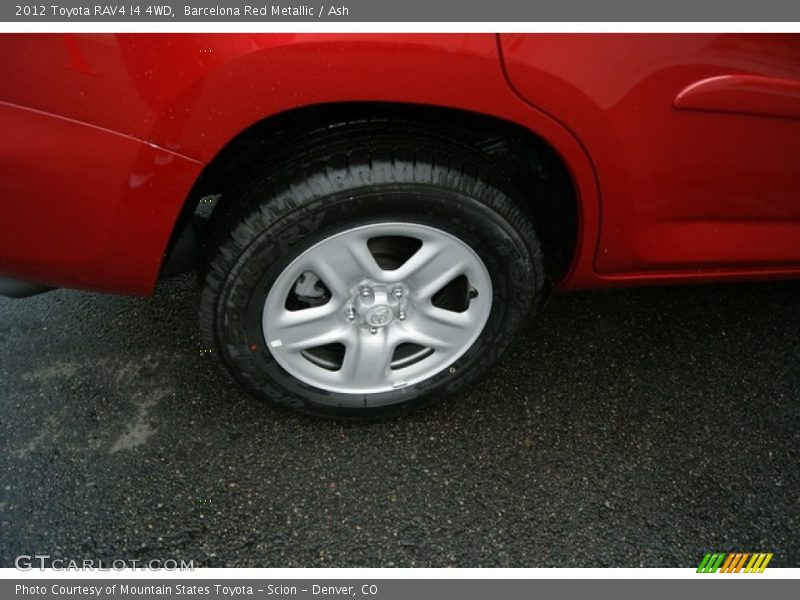 Barcelona Red Metallic / Ash 2012 Toyota RAV4 I4 4WD