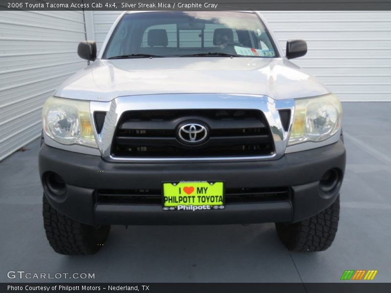 Silver Streak Mica / Graphite Gray 2006 Toyota Tacoma Access Cab 4x4