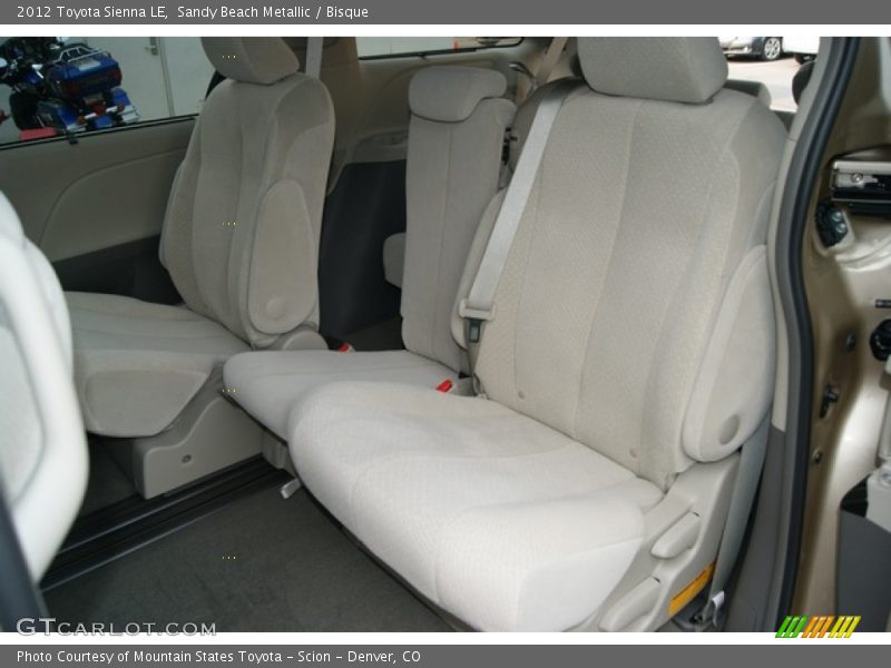 Sandy Beach Metallic / Bisque 2012 Toyota Sienna LE