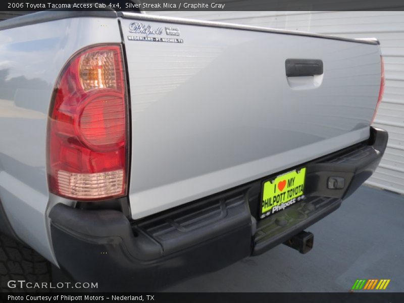 Silver Streak Mica / Graphite Gray 2006 Toyota Tacoma Access Cab 4x4