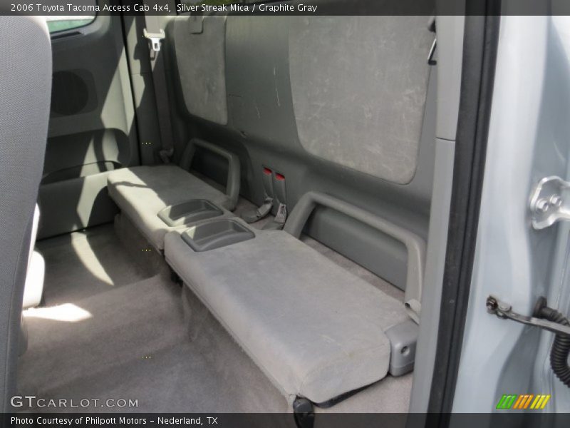 Rear Seat of 2006 Tacoma Access Cab 4x4