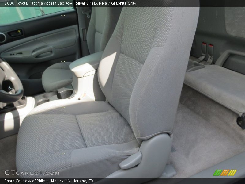 Silver Streak Mica / Graphite Gray 2006 Toyota Tacoma Access Cab 4x4