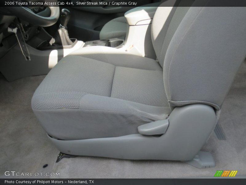 Silver Streak Mica / Graphite Gray 2006 Toyota Tacoma Access Cab 4x4
