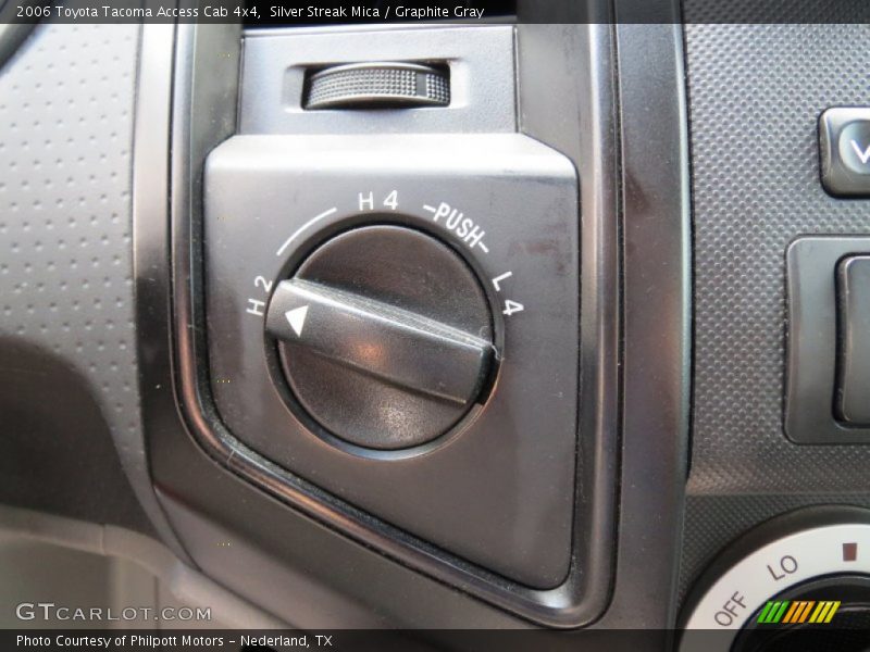 Controls of 2006 Tacoma Access Cab 4x4