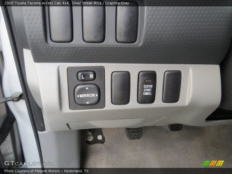 Controls of 2006 Tacoma Access Cab 4x4