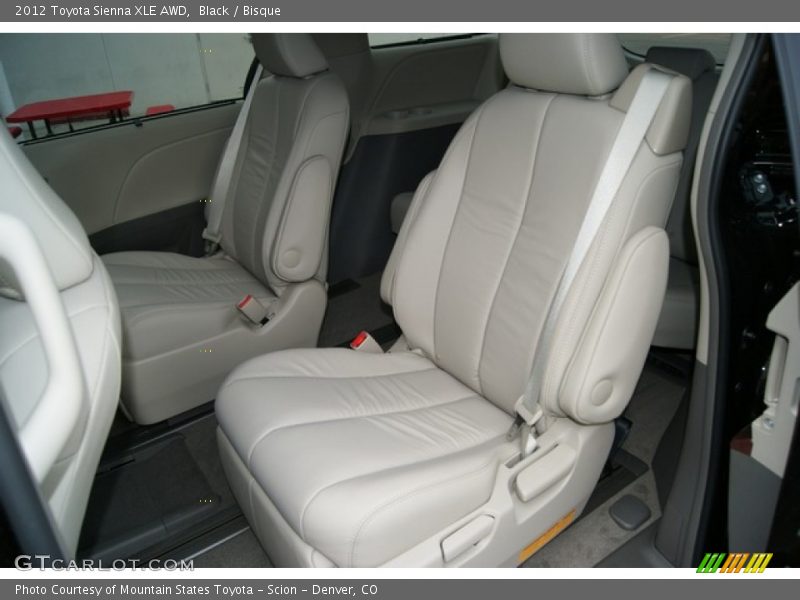 Black / Bisque 2012 Toyota Sienna XLE AWD