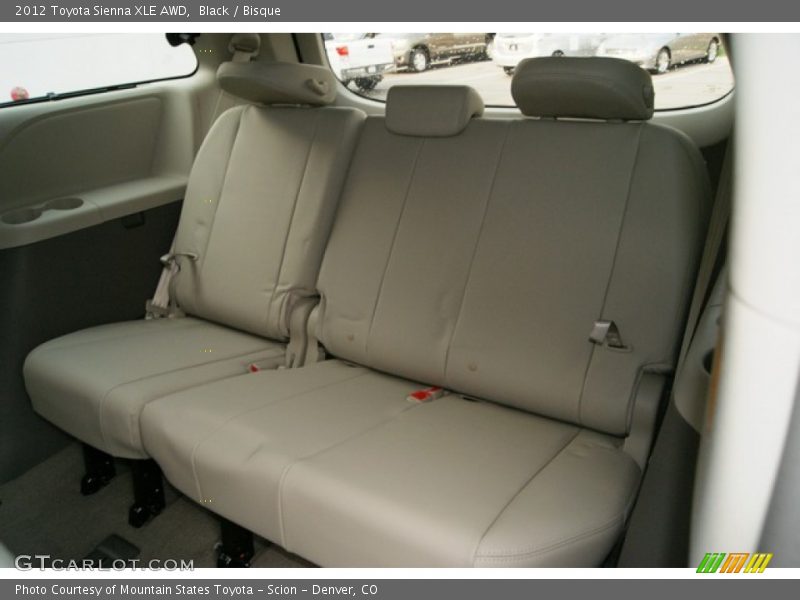 Black / Bisque 2012 Toyota Sienna XLE AWD
