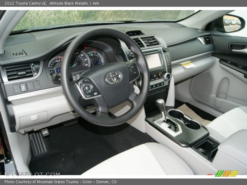 Attitude Black Metallic / Ash 2012 Toyota Camry LE