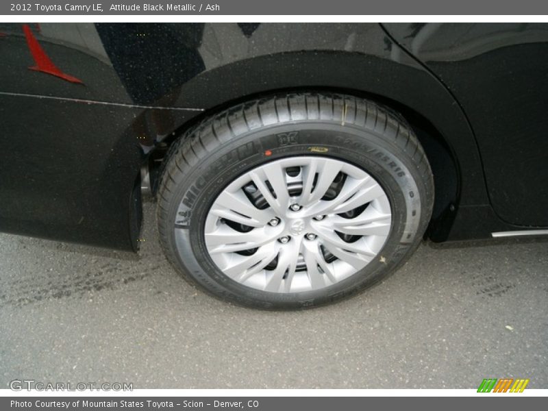 Attitude Black Metallic / Ash 2012 Toyota Camry LE