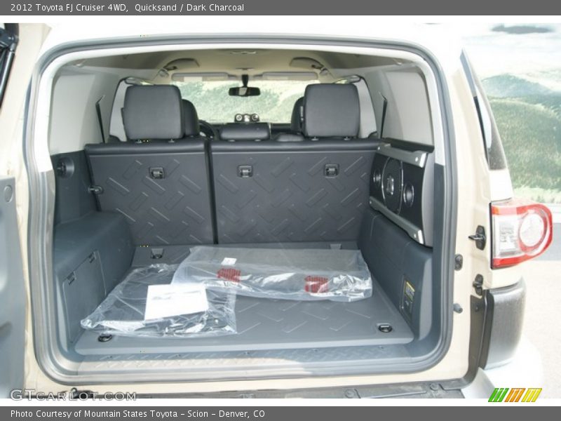 Quicksand / Dark Charcoal 2012 Toyota FJ Cruiser 4WD