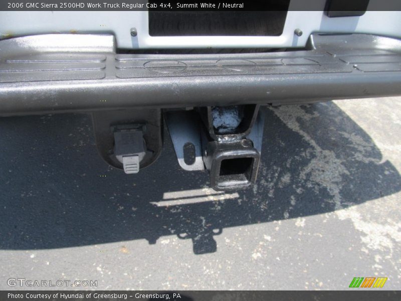 Summit White / Neutral 2006 GMC Sierra 2500HD Work Truck Regular Cab 4x4