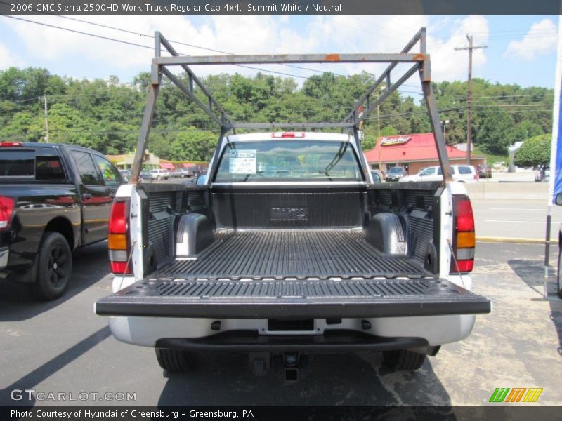 Summit White / Neutral 2006 GMC Sierra 2500HD Work Truck Regular Cab 4x4