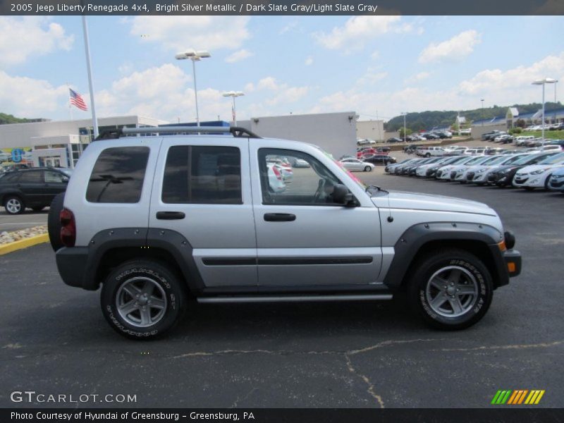 Bright Silver Metallic / Dark Slate Gray/Light Slate Gray 2005 Jeep Liberty Renegade 4x4