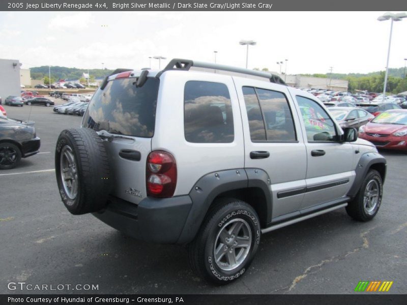 Bright Silver Metallic / Dark Slate Gray/Light Slate Gray 2005 Jeep Liberty Renegade 4x4