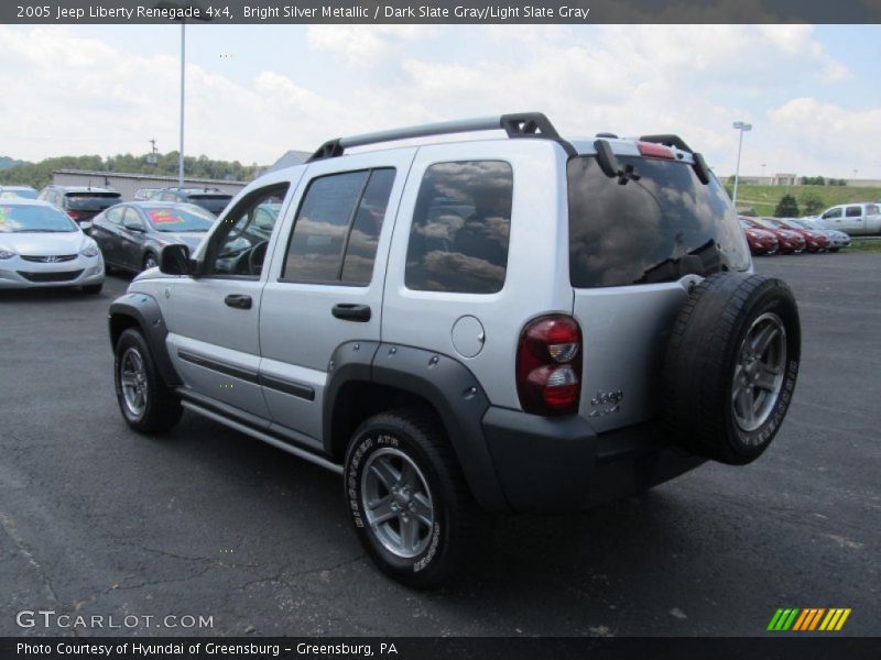Bright Silver Metallic / Dark Slate Gray/Light Slate Gray 2005 Jeep Liberty Renegade 4x4